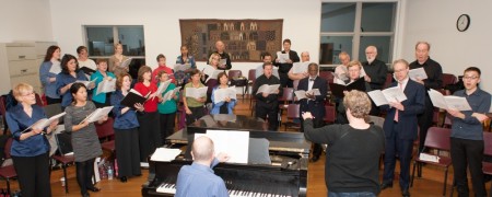 Rehearsal St. Columba's November 2012