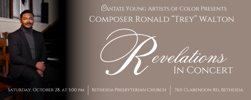 Revelations in Concert - Cantate Revelations in Concert - Cantate